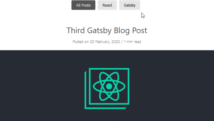 post button filter